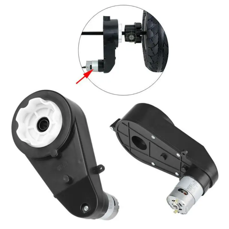 

3pcs/set 550 Universal Children Electric Car Gearbox with Motor 12V Gear Box