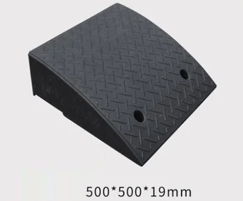 

15.5-140MM Rubber plastic step pad, slope berm, uphill, automobile road, along the slope threshold triangle pad tire repair tool