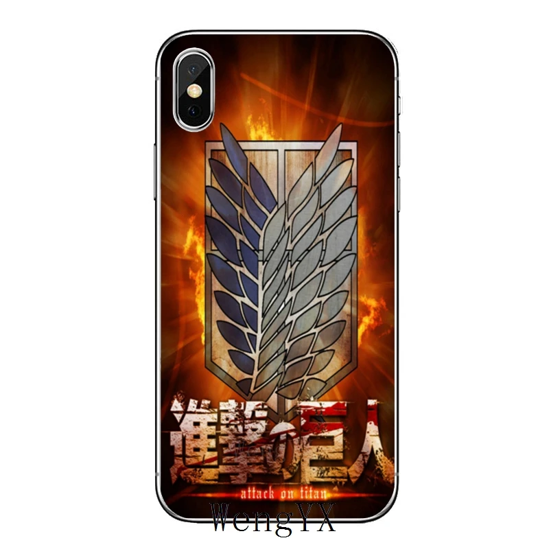 Аниме Японский Атака Титанов для samsung Galaxy S10 Lite S9 S8 S7 S6 edge Plus S5 S4 Note 9 8 5 4 mini мягкий чехол для телефона