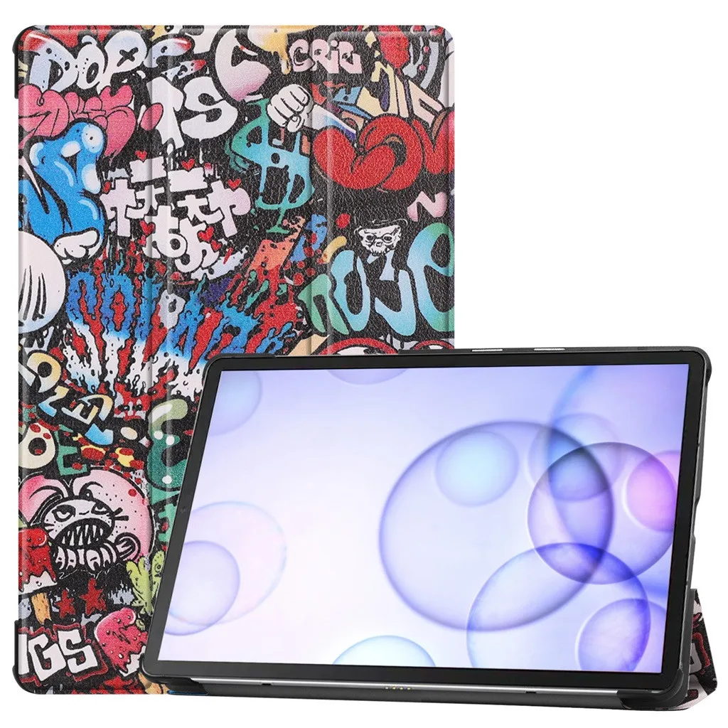 Чехол для планшета Ouhaobin Samsung Galaxy Tab S6 10 5 (T860/T865) кожаный тонкий чехол смарт