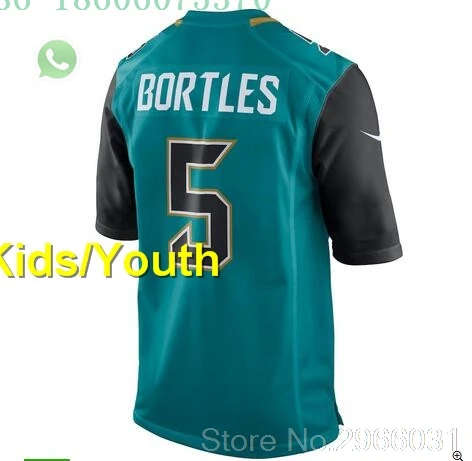 Jacksonville A+++ качественный Детский Молодежный Blake Bortles 5 Jalen Ramsey 20 leonard fournette 27 yannick ngakoue 91 jersey