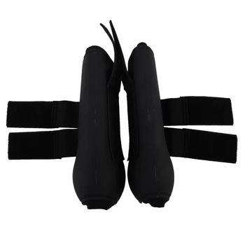 

Adjustable Horse Leg Boots Equine Front Leg Guard Hind Boots Neoprene Horse Hock Protectors Equestrian Equipment