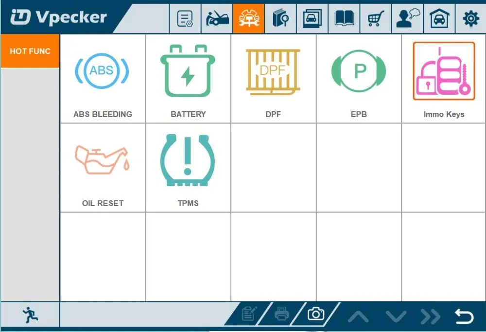 VPECKER Easydiag wifi Профессиональный OBD2 Автомобильный сканер планшет ABS SRS сброс масла DPF автомобильный диагностический инструмент OBD2 wifi сканер