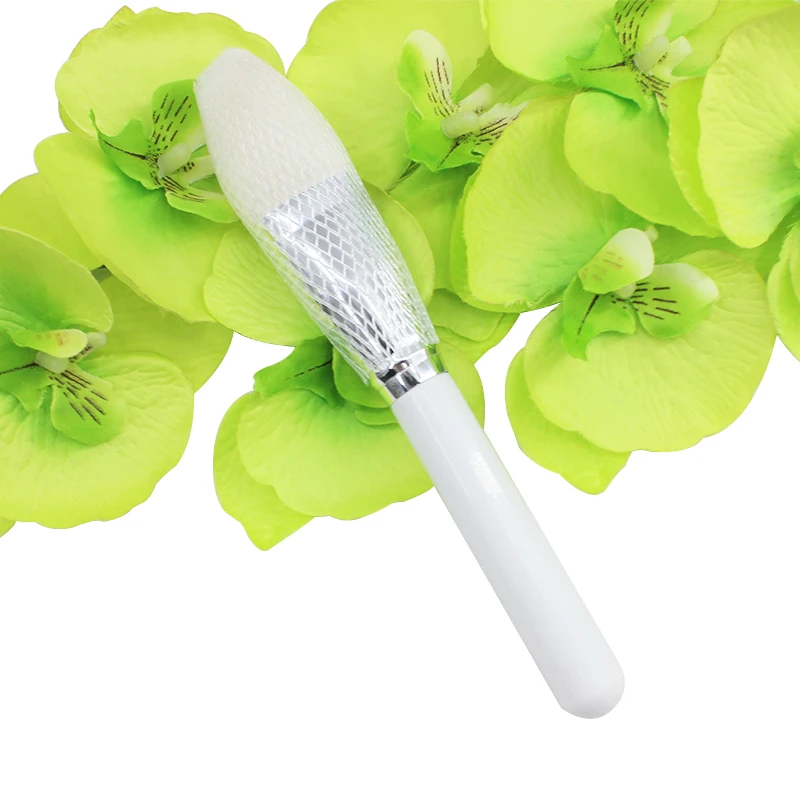 20 шт. белые Косметические кисти для макияжа|net pad|brush 5brush bottle |