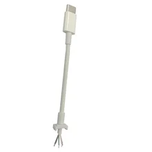 

USB C TYPE ABS Shell and SR To OPEN White Signal Charging Video Adapter Cable