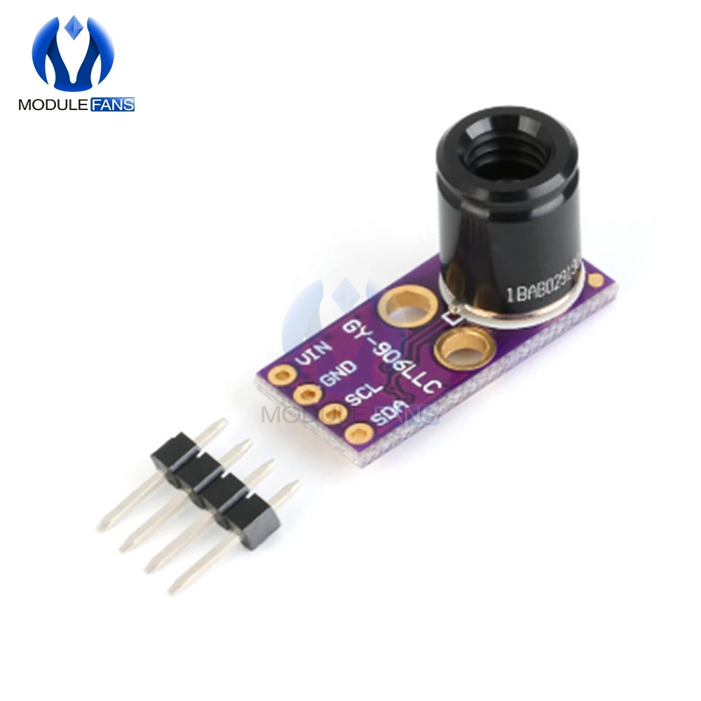 MLX90621 24AA02 PTAT модуль датчика 64 ИК arrayинфракрасный массив плата температуры 16x4 16*4 DC 5 в iec серийный низкий уровень шума усилитель