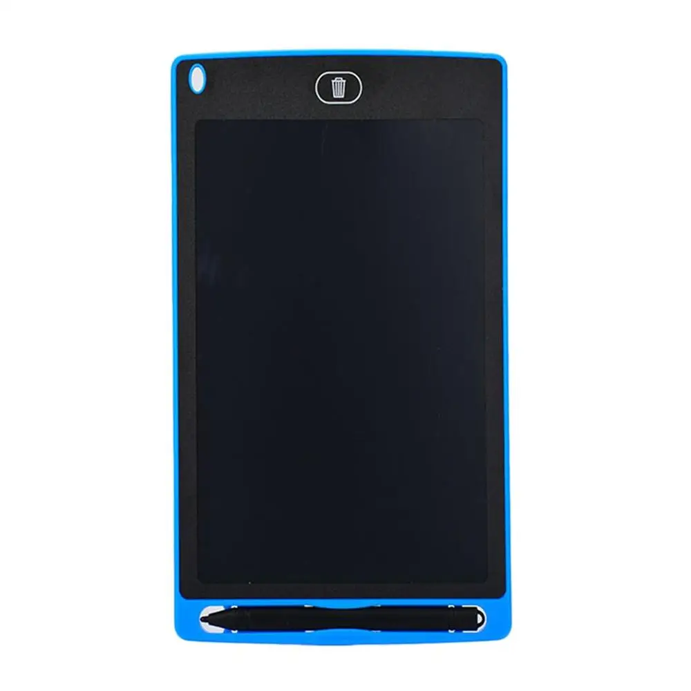 Креативный планшет для рисования 8,5 дюймов блокнот цифровой lcd графическая доска почерк доска объявлений для образования бизнеса - Цвет: Blue