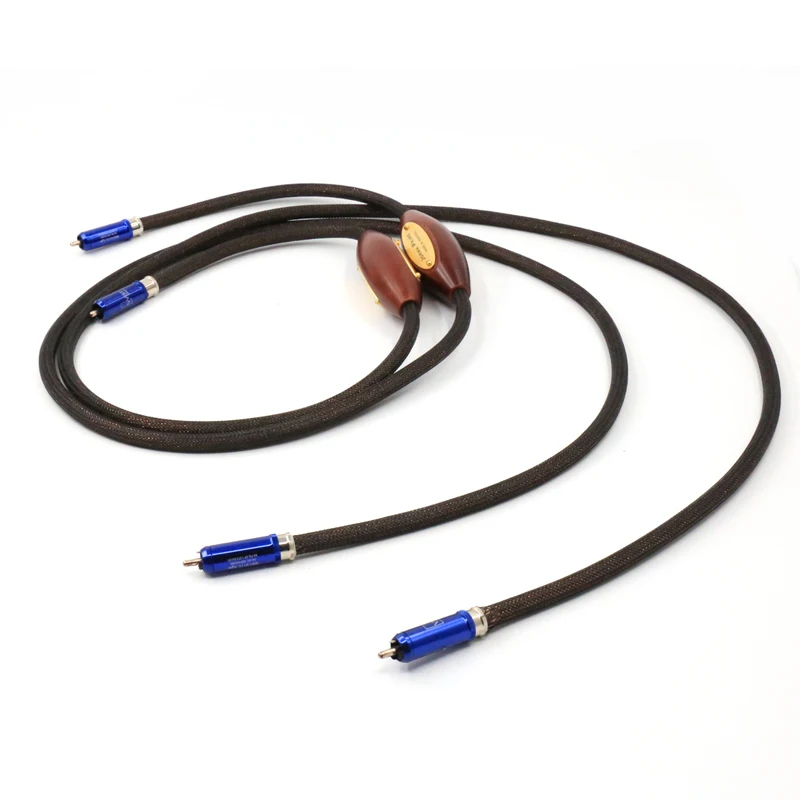 

Free shipping Jorma Design Statement interconnect cable ,wire with WBT-0110Ag RCA connector plug