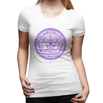 

2020 new T-shirt Magic Circle Pattern Print Top Summer Casual Fashion Women T-Shirt