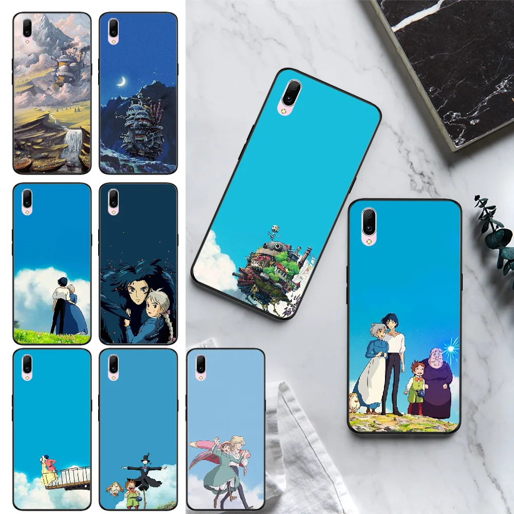 Милый чехол для телефона BaweiTE Howl's Moving Castle Bling VIVO Y31 Y53 Y55 Y66 Y67 Y69 Y71 Y75 Y79 Y81 Y81S Y81I |
