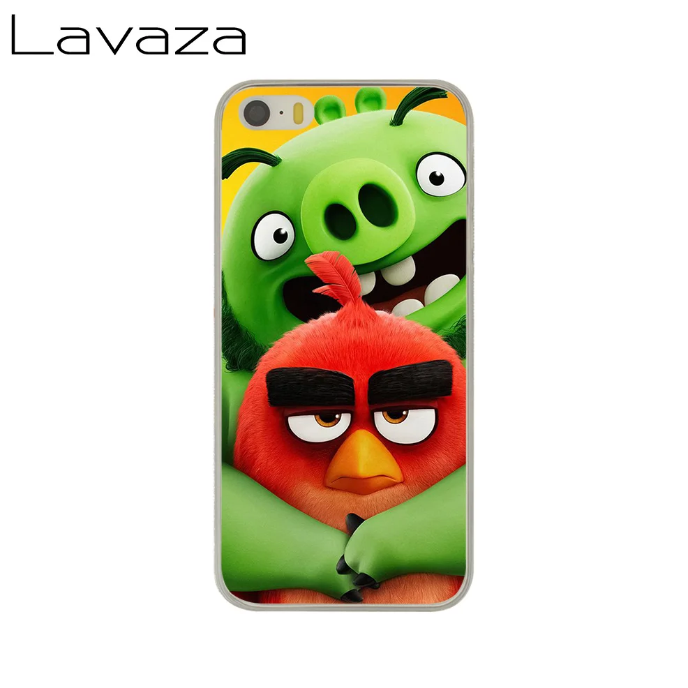 Lavaza фильм Angry Birds жесткий чехол для телефона для iPhone 11 Pro Max 4 5 5S 5C 6 6S 7 8 Plus X XR XS MAX - Цвет: 6