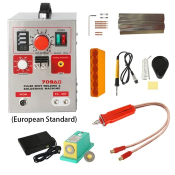 Günstig 18650 Led Kleine Handheld Lithium-Batterie Spot Schweißen Maschine Schweißen Stift Nickel Gürtel Schweißen Maschine