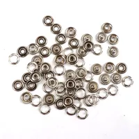 Pression en Métal, 30 Ensembles (4 Pièces/1 Ensemble) 11mm 4