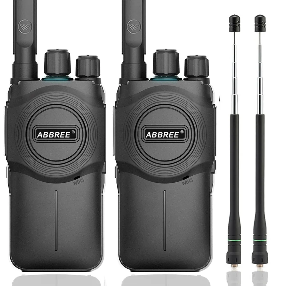 2 шт. ABBREE AR-U1 мини-рация uhf band ручной 400-470 МГц радио-коммуникатор 2 способ радио wln KD-C1 kdc1