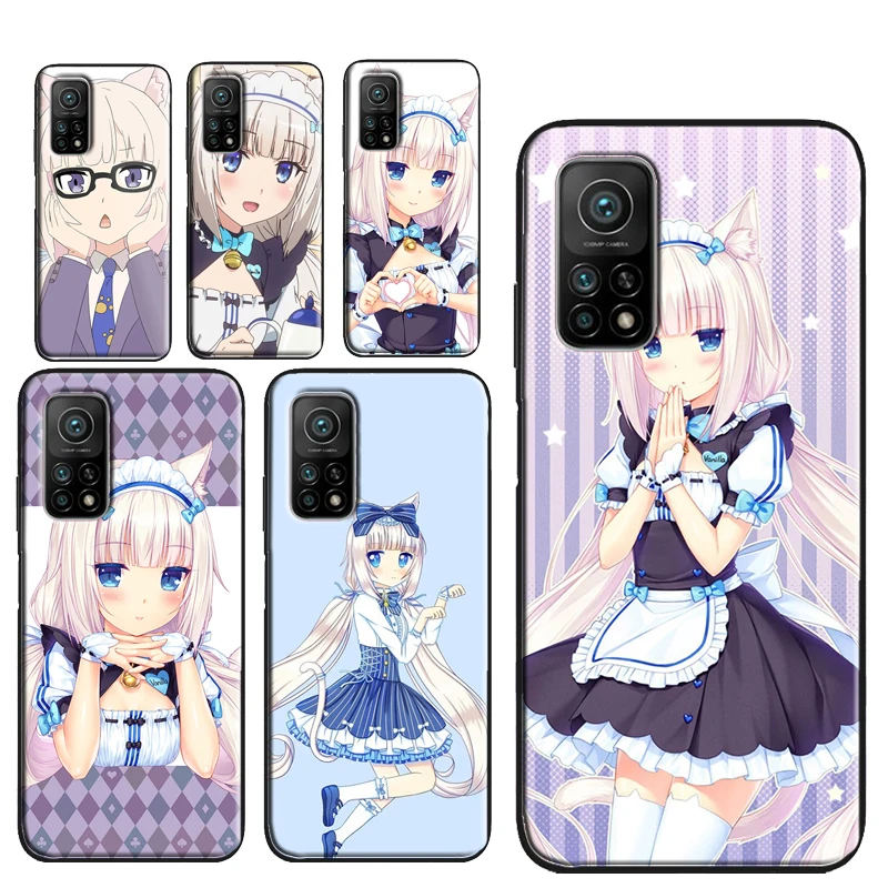 Vanilla Nekopara Anime For Xiaomi Mi 10T Pro Note 10 Lite 11 Ultra Phone Case POCO F3 F1 F2 M3 X3 | Мобильные телефоны и