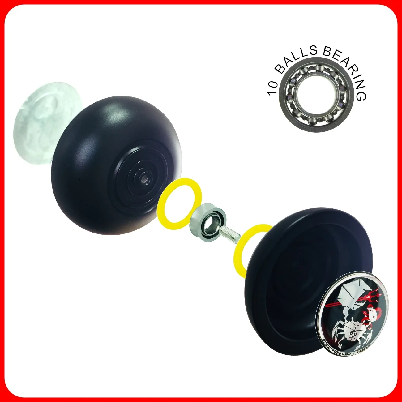 Beboo йо-йо M2 раковая профессиональная металлическая YO-YO игрушка экспорт йо-йо
