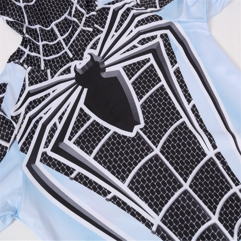 Маскарадный костюм для Хэллоуина; детская одежда для взрослых; Spider-man с черепом; одежда для сцены; разные цвета