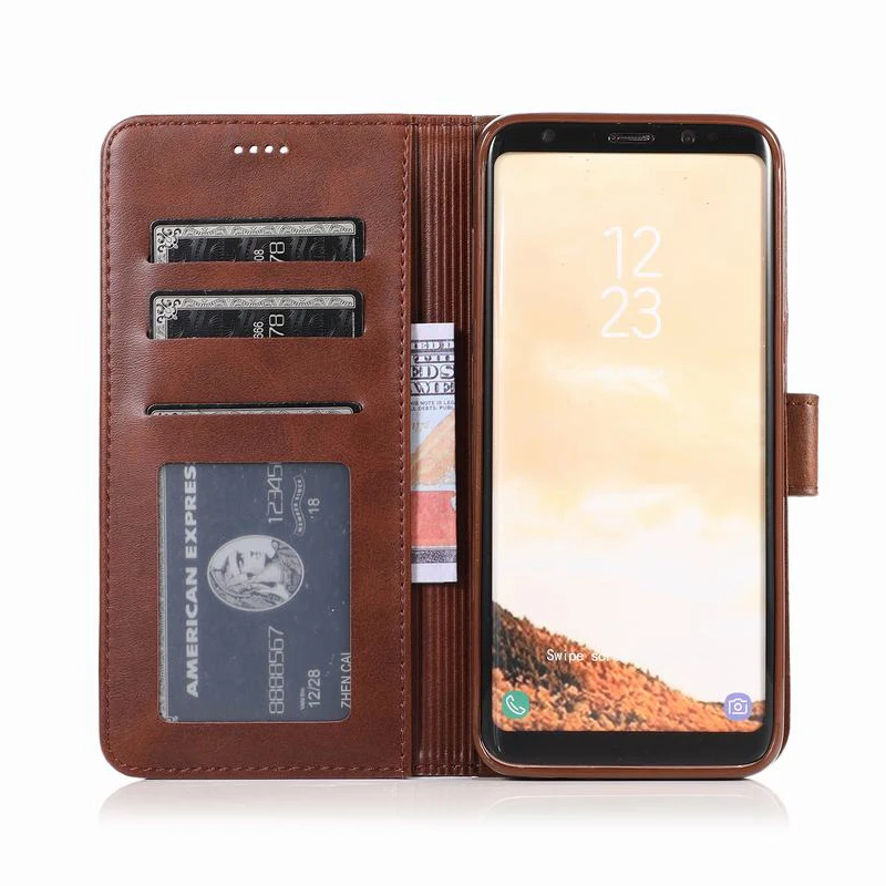 Чехол для samsung Galaxy S8 Plus, флип-чехол, роскошный, на магните, с застежкой, с подставкой, кошелек, кожаная сумка для телефона, для samsung S 8, S8plus, Etui