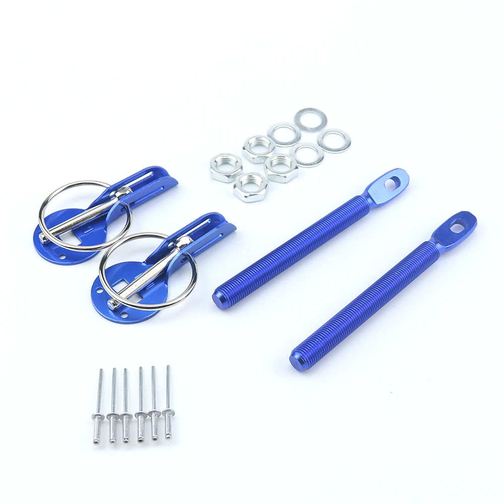 

General auto parts aluminum alloy hood pin hood lock kit car styling modification kit lock hood lock latch pin
