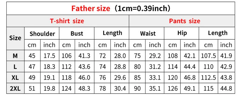 Dad size