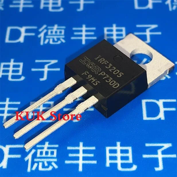 Real 100% Original NEW IRF3205 IRF3205PBF 55V 110A MOSFET TO 220 10 шт./лот|Запасные части| |