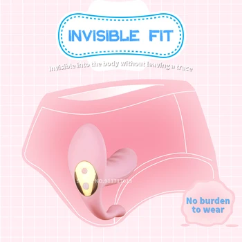 Wireless Remote Control G Spot Clitoris Stimulator Couples Dildo Panties Vibrators Sex Machine Shop for Women Adults 18 Toy 4