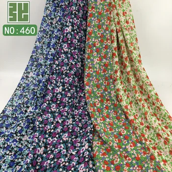 

150cm * 100cm2020 Spring and Summer New Colored Cloth Floral Shirt Lining High-Density Chiffon Printing Spot