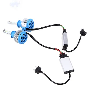 

POSSBAY Car Styling LED Headlight Bulbs Kits H7/H8/H11/880/9005/9007/H1/H3/9006/H4 Automobiles White Lights for Car