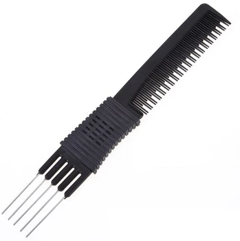 

Double-Sided Plastic Metal Hair Brushes Comb Insert Barber Haircutting Dyeing Pro Salon Hairdressing Styling Tools