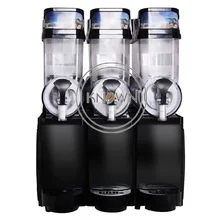 Самые популярные 15л* 3 банки снежной слякоти льда делая машину автоматические три цилиндра снежной грязи плавильная машина цена от производителя