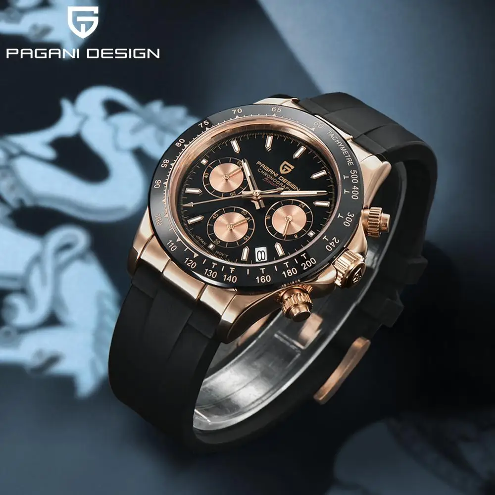 

PAGANI DESIGN 2023 New Top Luxury Men Quartz Wrist Watches Mens Chronograph Business Sports Waterproof Watch Gift Reloj Hombre