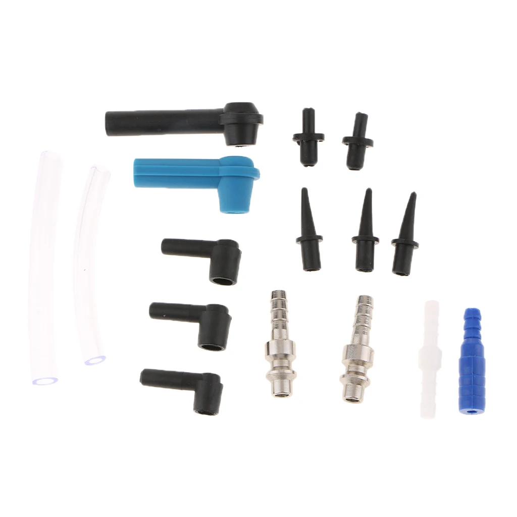 16pcs Car Brake Fluid Replacement Tool Pump Oil Drained Tools Universal