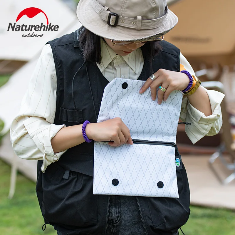 Naturehike X-Pac Waterproof Shoulder Bag Ultralight Messenger Bag Fashion Leisure Cross Body Pack for Daily Travel NH19BB091