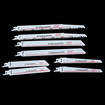 

8pcs/set Reciprocating Saw Blades Electric Sawzall Hackzall For Dewalt,For Bosch,For Flex,For Makita,For Metabo,For Skil