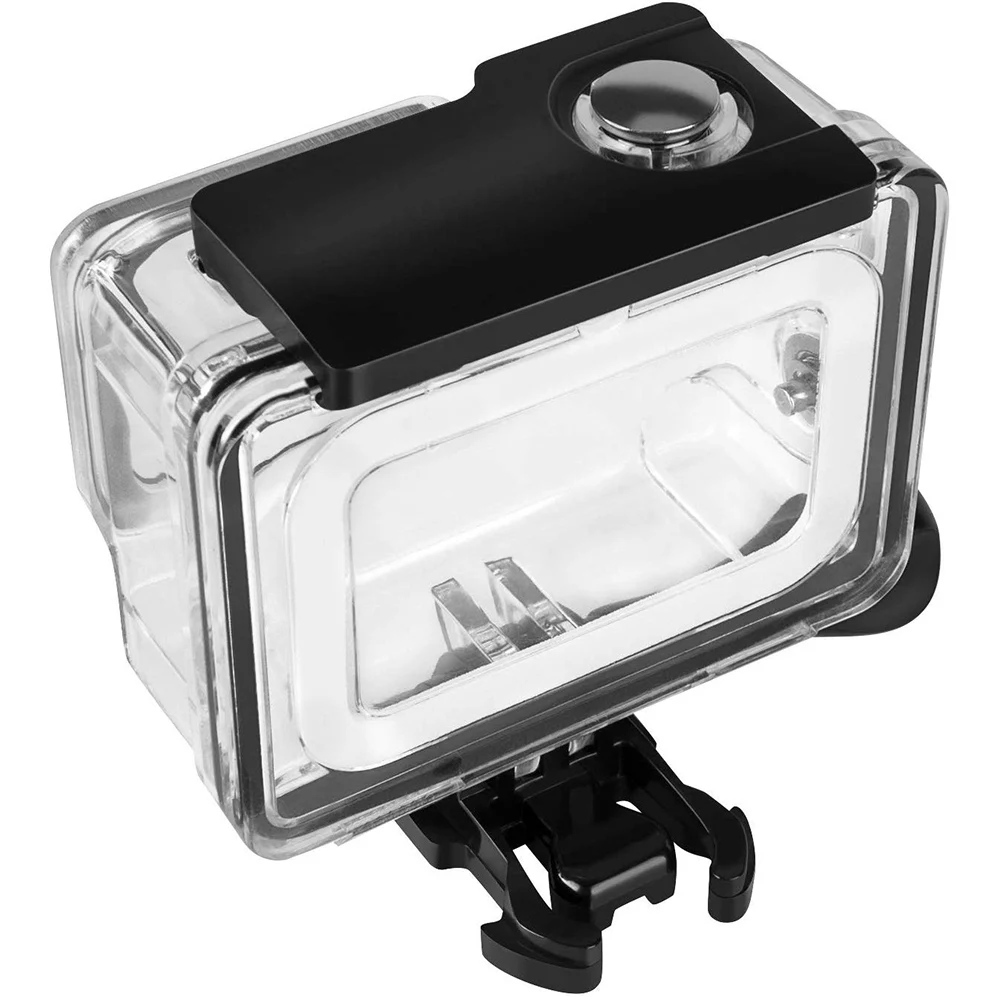45 м подводный водонепроницаемый чехол для GoPro Hero 7 серебристо-белый водонепроницаемый защитный корпус оболочка крепление для экшн-камеры аксессуары