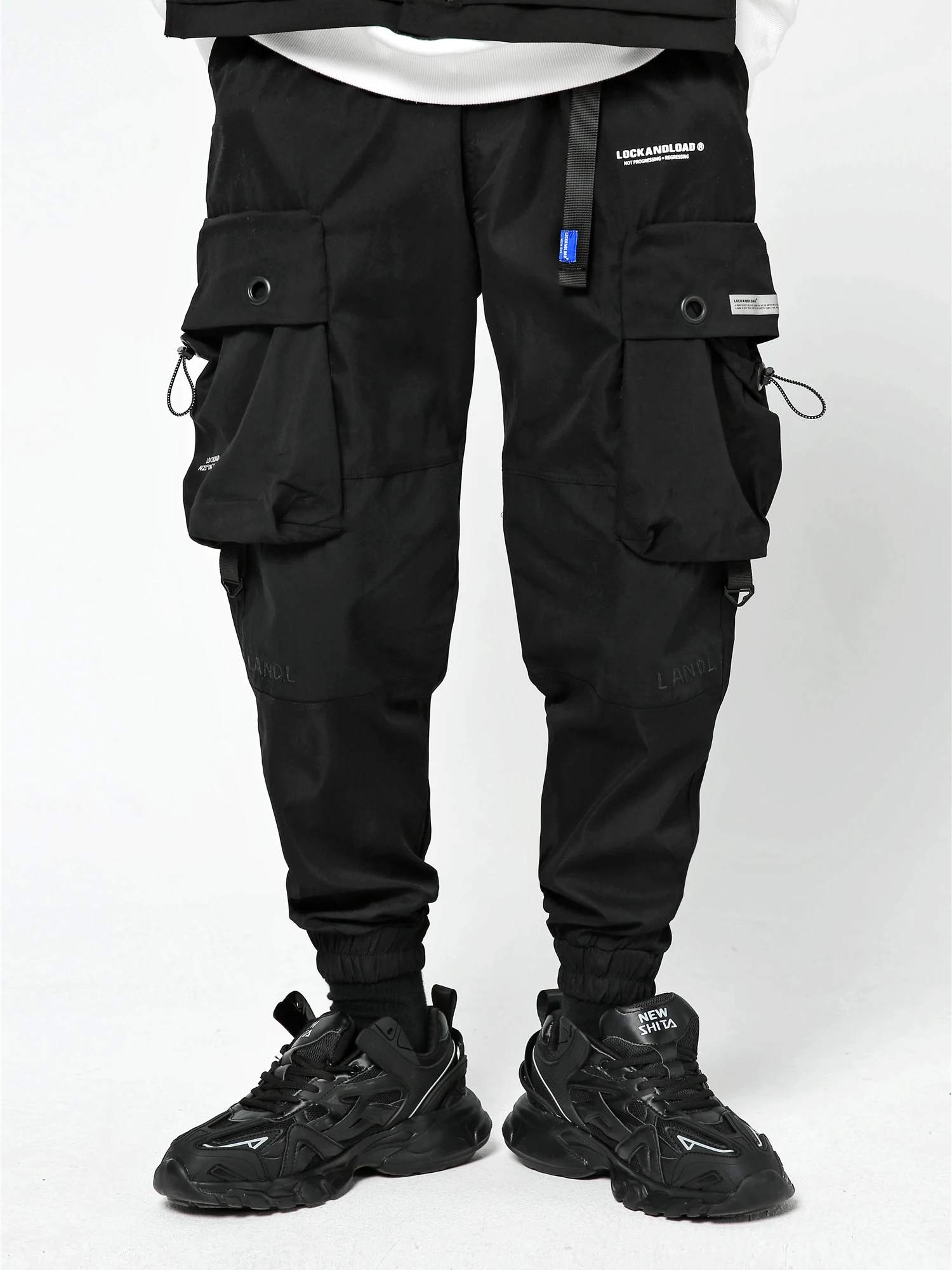 Techwear Harem Pants Men Streetwear Casual Pants Men Streetwear