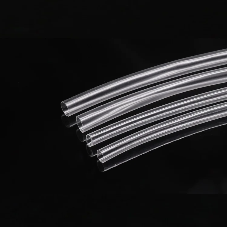 

Diameter 2mm Super Thin Wall Flexible Earphone Line Heat Shrinkage Tube Cover Soft Professional Audio Wire Sleeve Wrap Clear