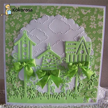 

Kokorosa Birdhouse Garden Metal Cutting Dies New 2019 for Dies Scrapbooking Album Embossing Paper Crafts Die Cuts Stencil