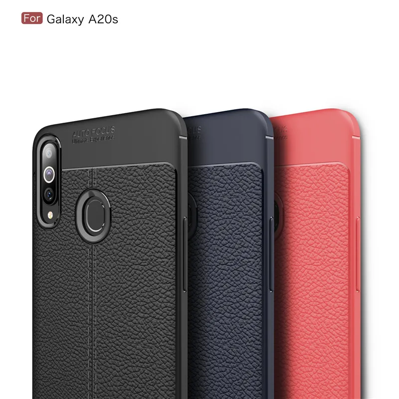 Colorful Cortex Soft Phone case For Galaxy A10s Samsung Leather texture fundas For Samsung Phone Case