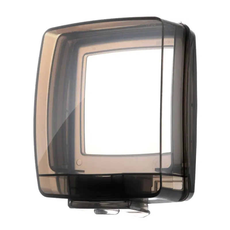 

Universal 86 Type Wall Socket Waterproof Box Plate Panel Switch Protection Cover Dustproof Splashproof