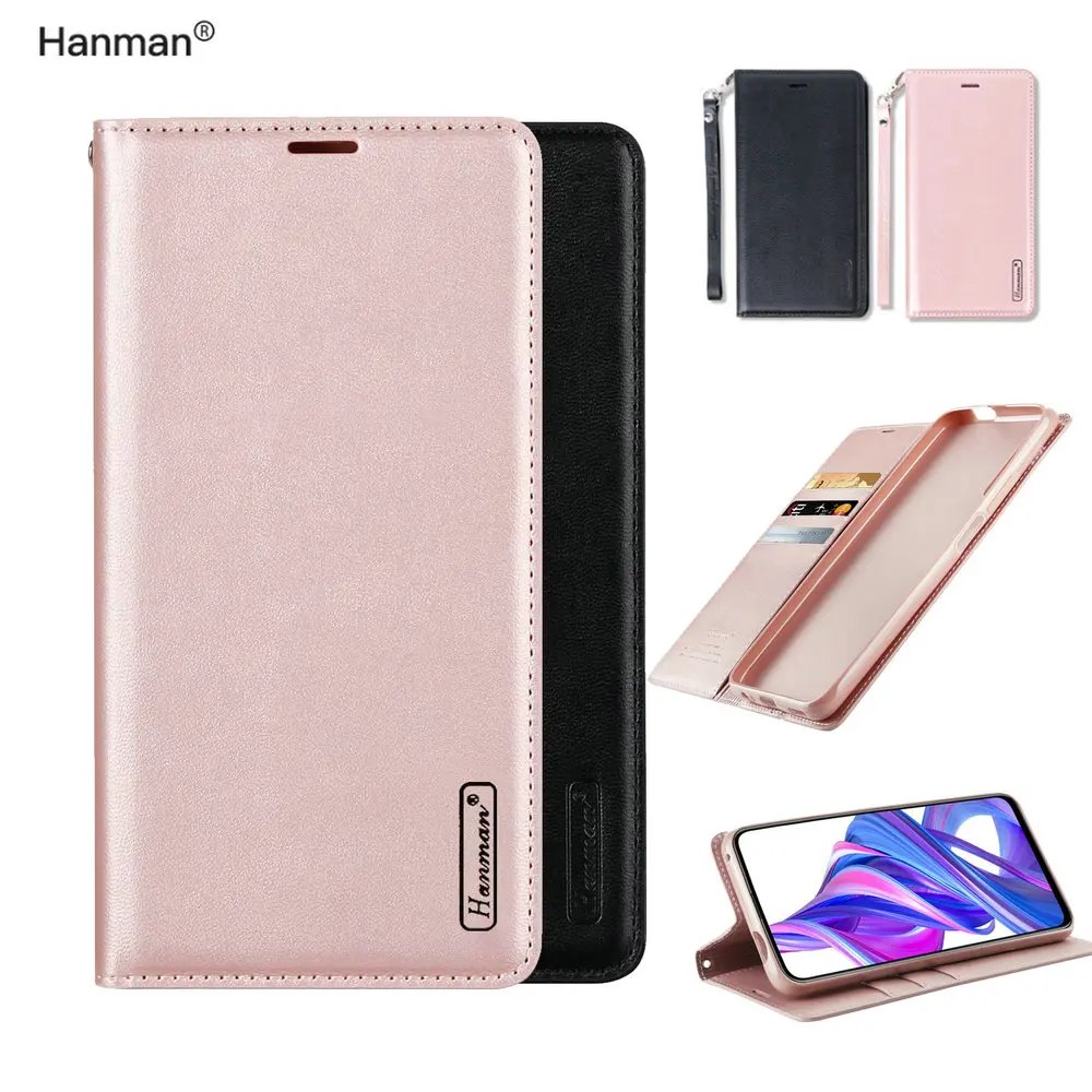 Чехол-книжка Hanman для oppo A54 4G кожаный | Мобильные телефоны и аксессуары