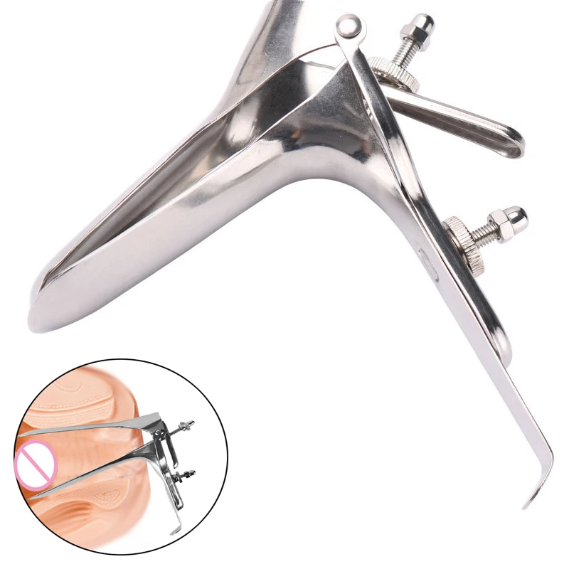 Vaginal-Dilator-Vaginal-Speculum-Mirror-Medical-Stainless-Steel-Anus