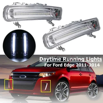 

1 Pair Fog Light White DRL Daytime Running lamp DC 12V Waterproof 300LM