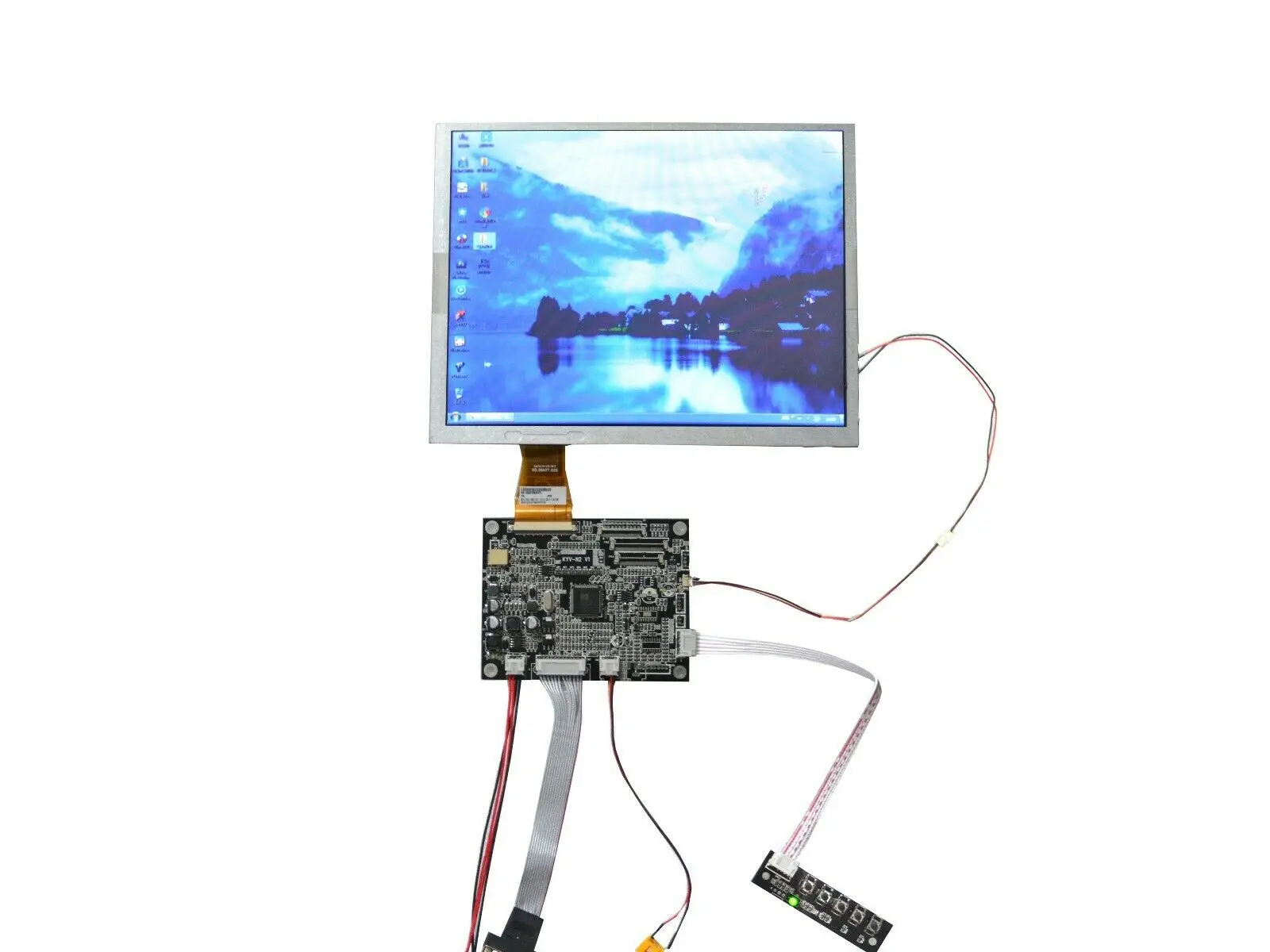 

New 10.4inch TFT AUO A104SN03 V1 60Pin 800x600 Plus VGA AV LCD Controller Driver Board Kit