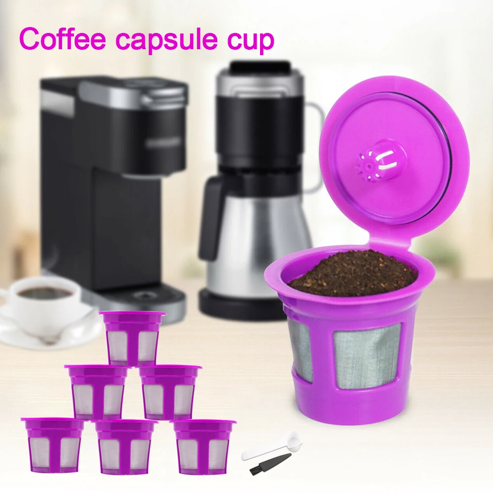 6Pcs Reusable Coffee Filter for KEURIG 