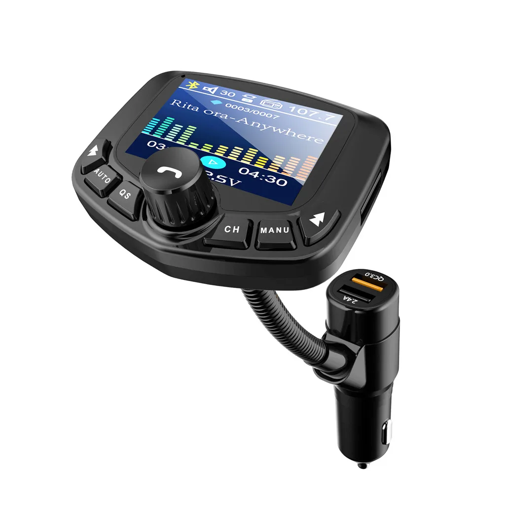 Kinganda Bluetooth стерео автомобильный комплект MP3-плеер fm-передатчик Hands free USB 7,15