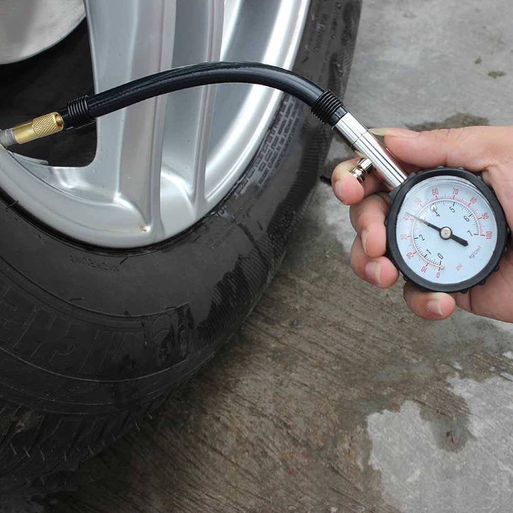 0-100psi автомобильные шины покрышки надувной манометр Профессиональный Aotu воздуха давление компрессорные инструменты шины воздуха давление тестер Датчик