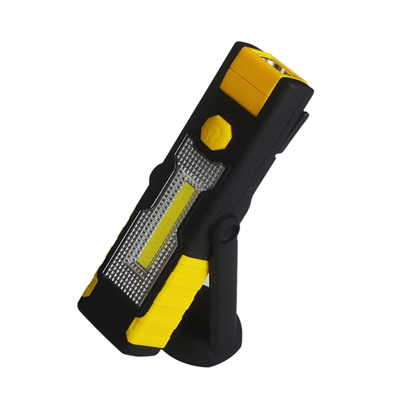 

Portable Spotlight Led Flashlight Usb Work Light Rechargeable Magnetic Hanging Hook Lamp Camping Car Repairing Bar Light Torch