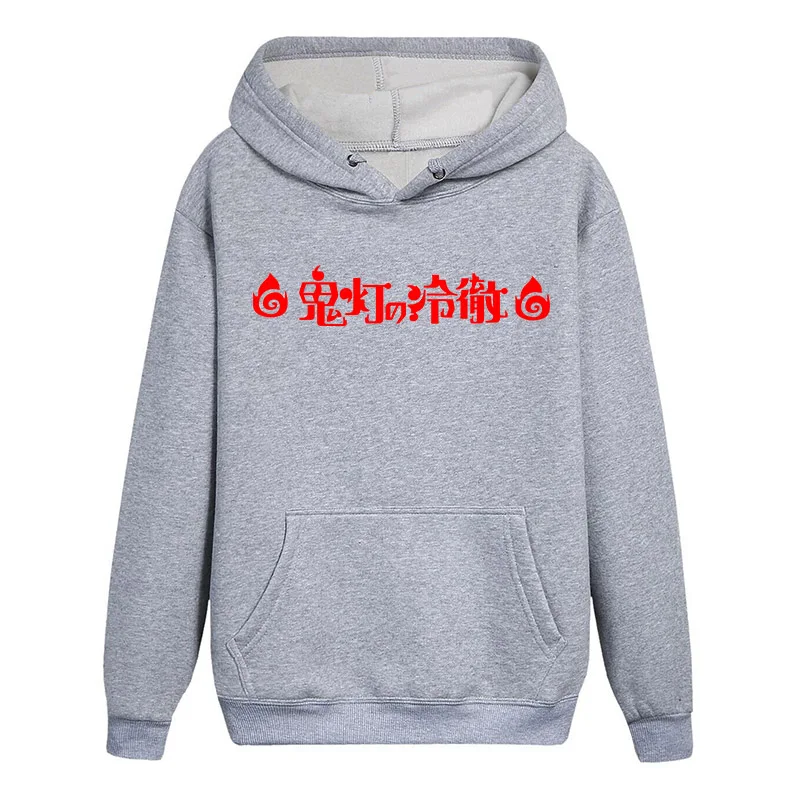 Популярные толстовки с длинными рукавами с капюшоном Hoozuki no Reitetsu, 6 цветов, повседневные куртки, унисекс, Молодежные Топы - Цвет: 05