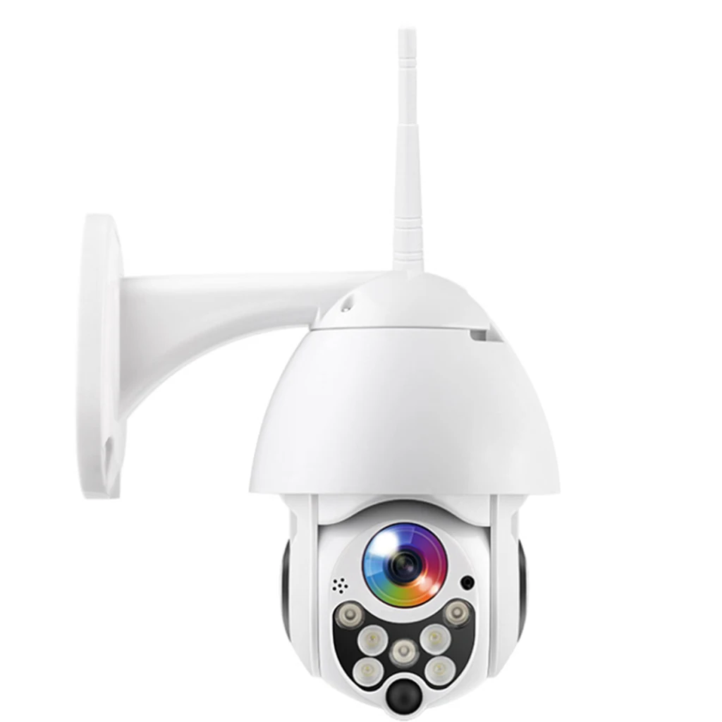 UK 1080P HD WIFI IP Camera WHITE Wireless Outdoor CCTV Home Security IR Cam 2MP